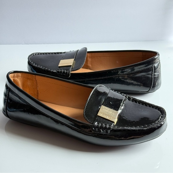 Calvin Klein Women's Lisa Black Loafers Size 9.5 - Picture 1 of 11